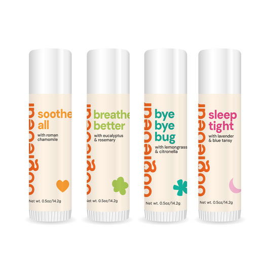 oogiebear organic balm collection (4-pack)