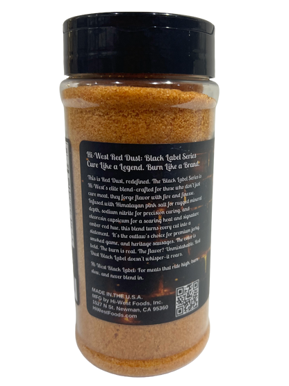 Hi-West Red Dust Black Label Curing Salt