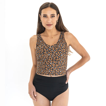 Ruched High Waist Bottoms