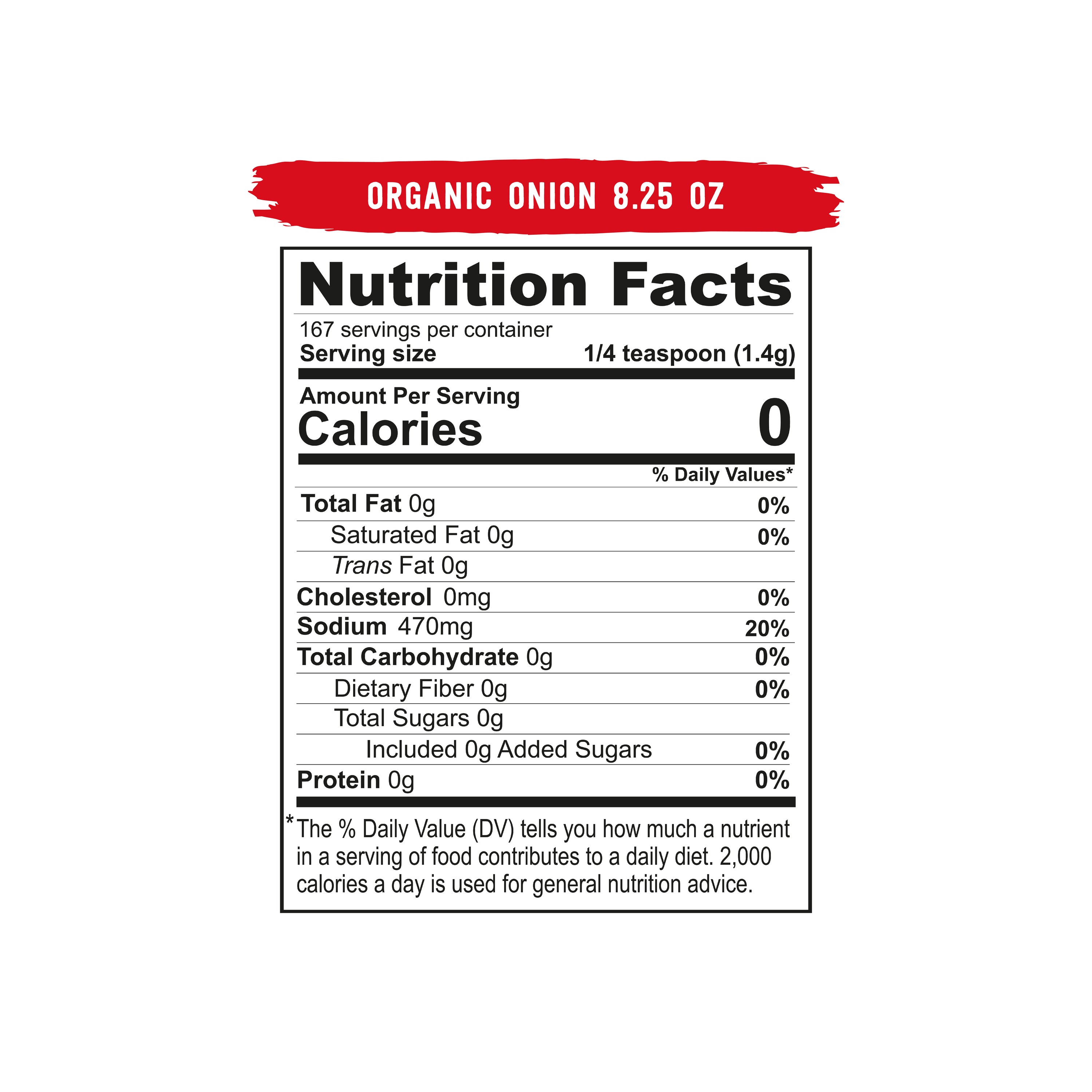 Real Salt Onion Salt Seasoning Shaker