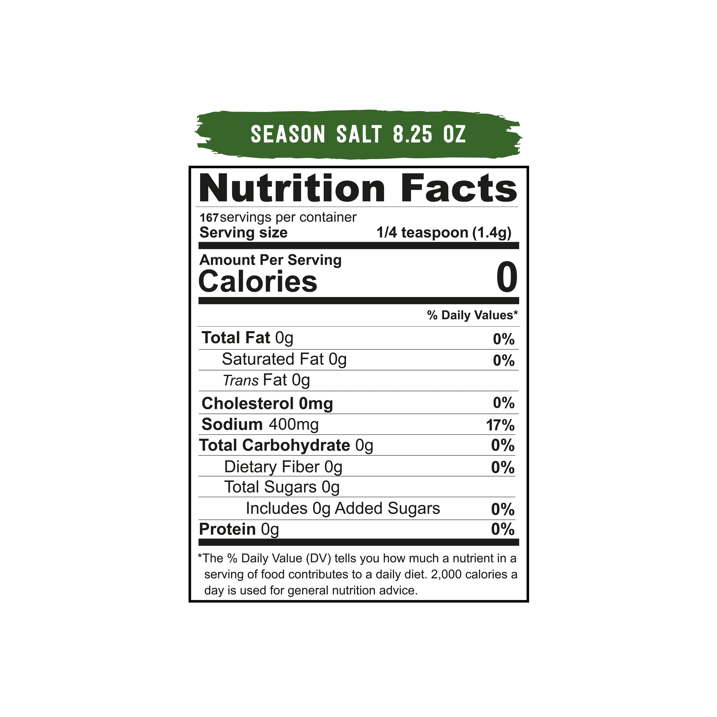 Real Salt Season Salt Shaker