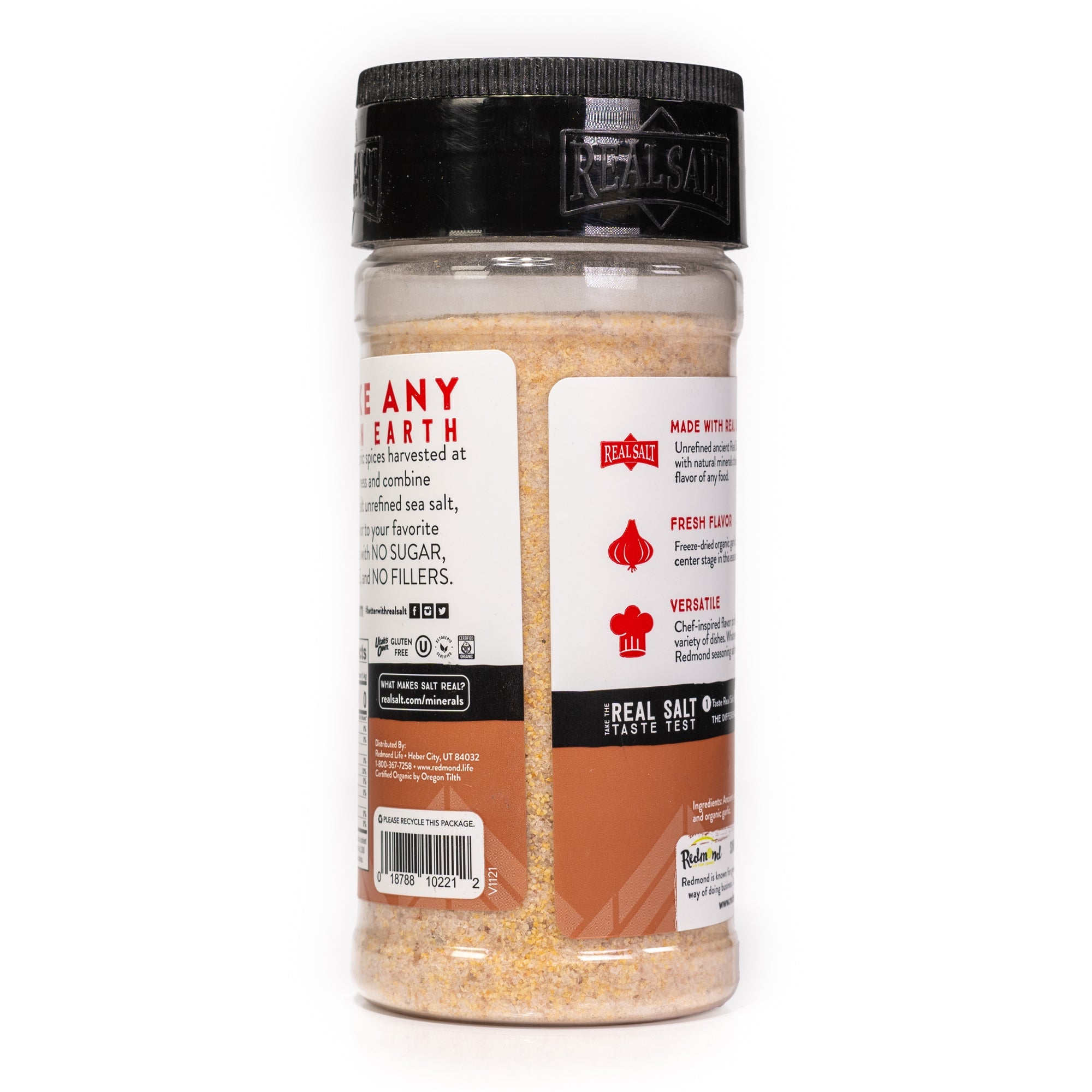 Real Salt Garlic Salt Seasoning Shaker
