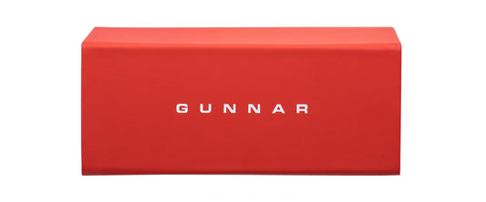 Red GUNNAR Glasses Case