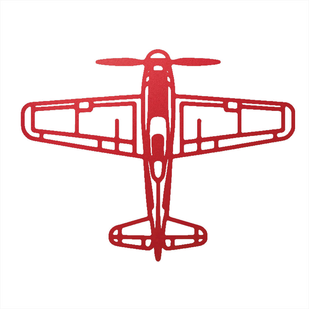 Airplane metal art Retro Aviation Gift for Him