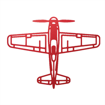 Airplane metal art Retro Aviation Gift for Him