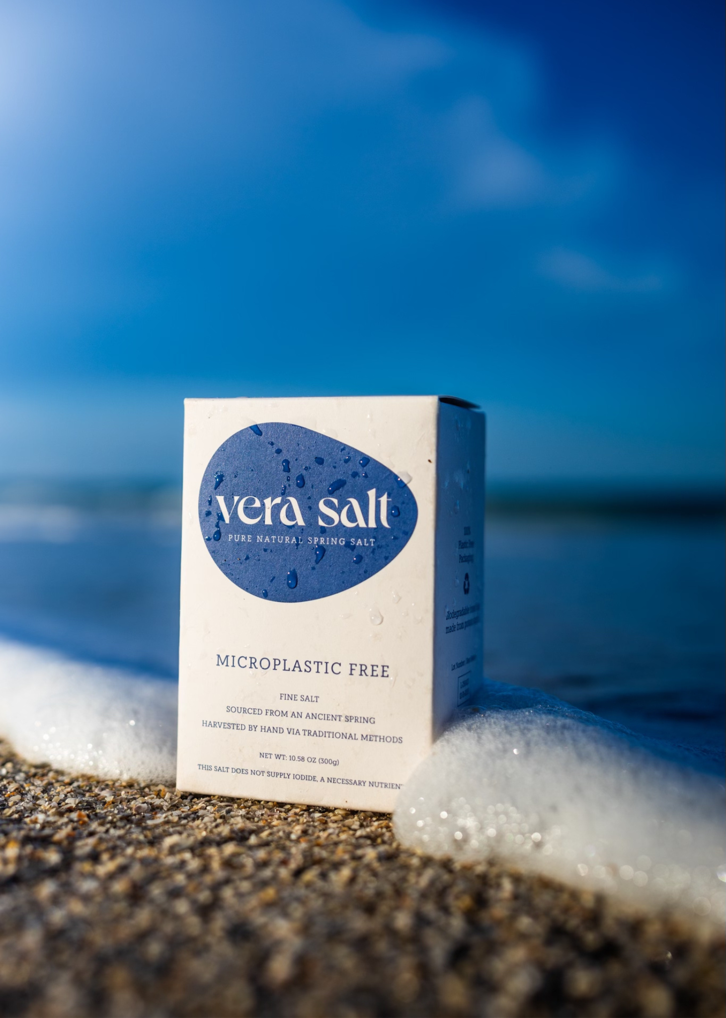 Fine Spring Salt (300g) - Microplastic Free