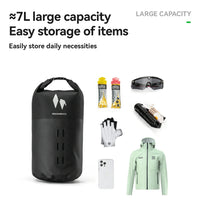 RideMate 100% Waterproof Front Fork Rack Bag 7L