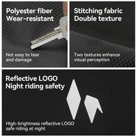 RideMate 100% Waterproof Front Fork Rack Bag 7L