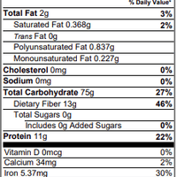 Wheat, Rolled Flakes, White