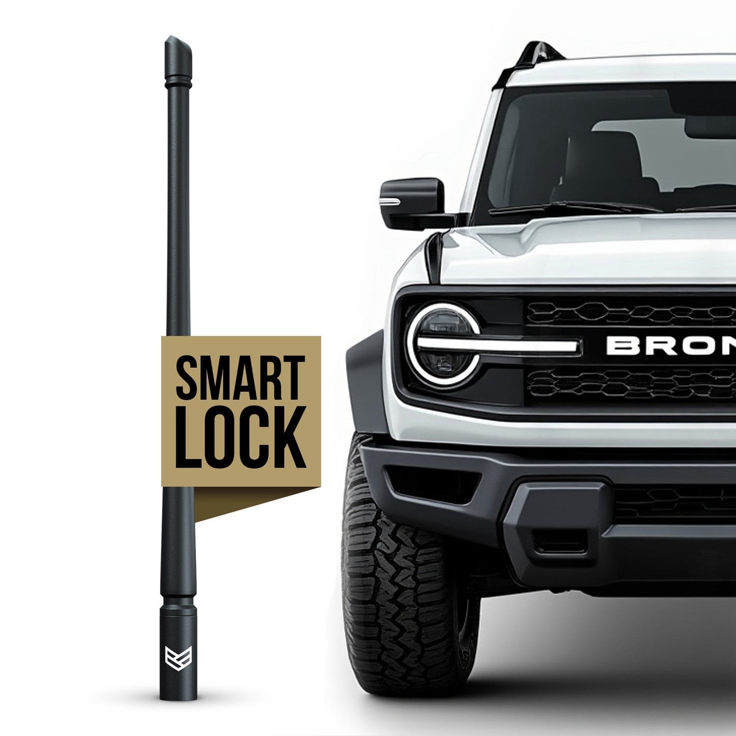 SMARTLOCK™ SHORT FLEXIBLE ANTENNA 12 INCH FOR FORD (NEW!)