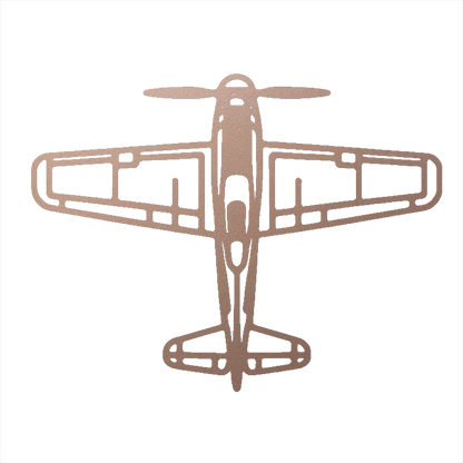 Airplane metal art Retro Aviation Gift for Him