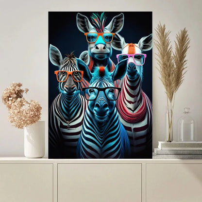 Fashion Animal Fashion Funny Poster Paintings on The Wall Picture for Living Room Interior Painting Room Decoration