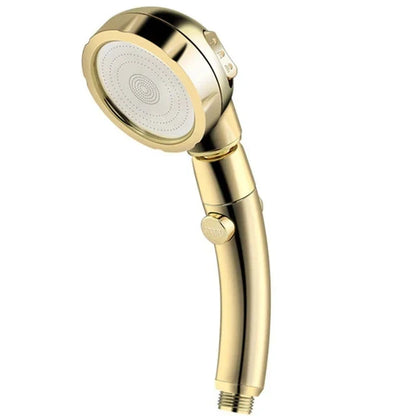 High Pressure Bathroom Shower Head 3 Modes Adjustable Water Saving Rain Luxury Home Hotel Silver Sprayer Bathroom Accessories