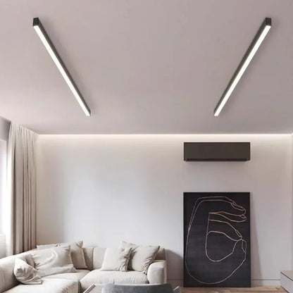 Long  LED Strip Ceiling Light Floodlight For Bedroom Dining Living Room Cloakroom Minimalist Led Ceiling Lamp Indoor Decoration