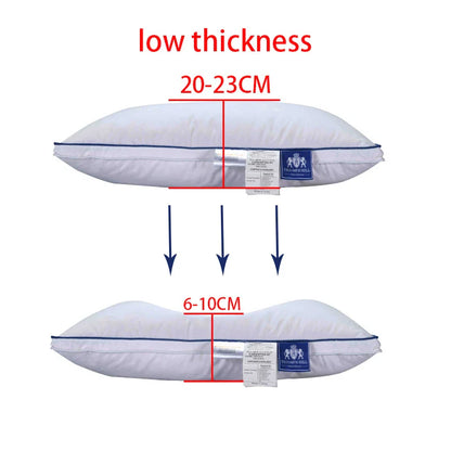 Down Pillow 100% Goose Down Feather Household Goose Down Pillow Single Size Five-Star Hotel Pillow Core To Help Sleep Pillow