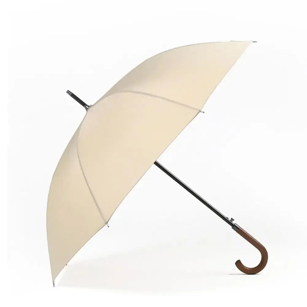 New Arrival Japanese Brand Long Umbrella 8K Windproof Wooden Handle Large Men Umbrellas Rain Quality Classic Business Paraguas