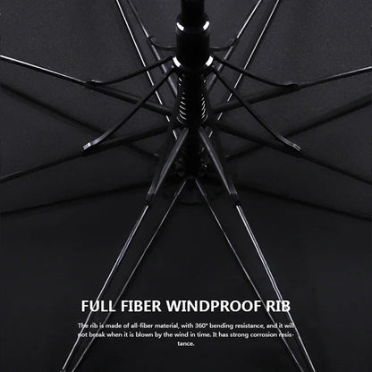 New Arrival Japanese Brand Long Umbrella 8K Windproof Wooden Handle Large Men Umbrellas Rain Quality Classic Business Paraguas