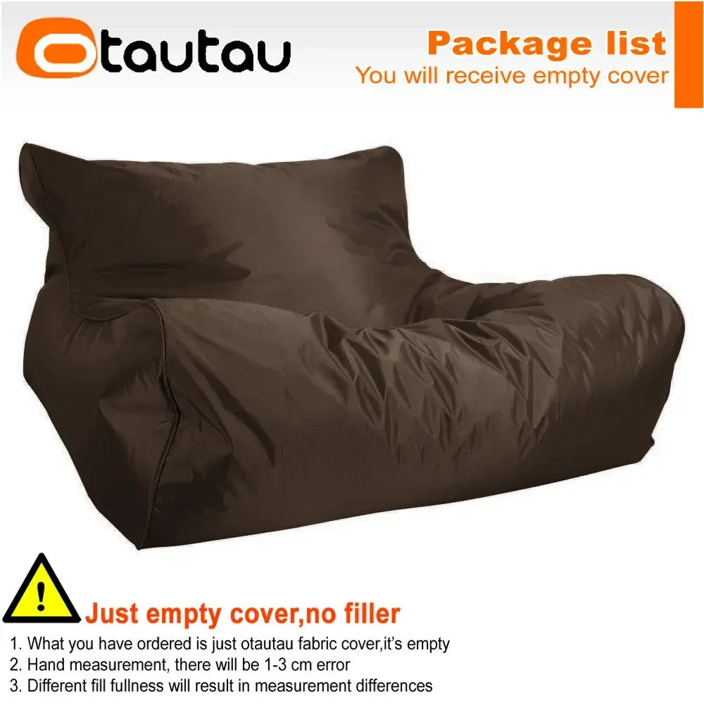 OTAUTAU Swimming Pool Floating Bean Bag Pouf Lounger Cover No Filler Waterproof Sofa Bed Sac Chaise Lounge Recliner Puff SF019