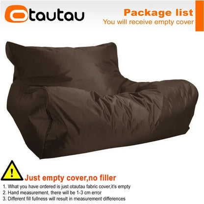 OTAUTAU Swimming Pool Floating Bean Bag Pouf Lounger Cover No Filler Waterproof Sofa Bed Sac Chaise Lounge Recliner Puff SF019