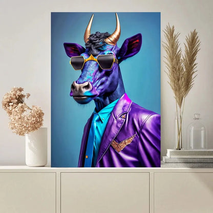 Fashion Animal Fashion Funny Poster Paintings on The Wall Picture for Living Room Interior Painting Room Decoration