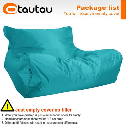 OTAUTAU Swimming Pool Floating Bean Bag Pouf Lounger Cover No Filler Waterproof Sofa Bed Sac Chaise Lounge Recliner Puff SF019