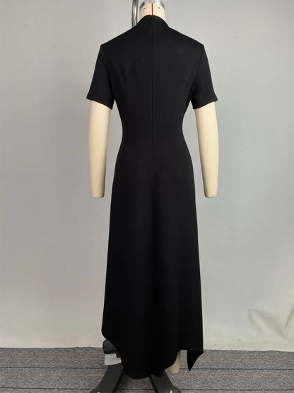 Asymmetrical Maxi Dress