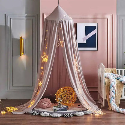Kids Mosquito Net Baby Crib Curtain Hanging Tent Bed Decor Girl Princess Hanging Bed Canopy Living Corner Play Reading NookDecor