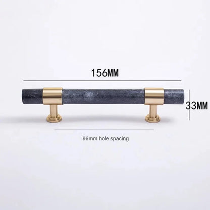 Nordic Marble Cabinet Drawer Pulls and Knobs