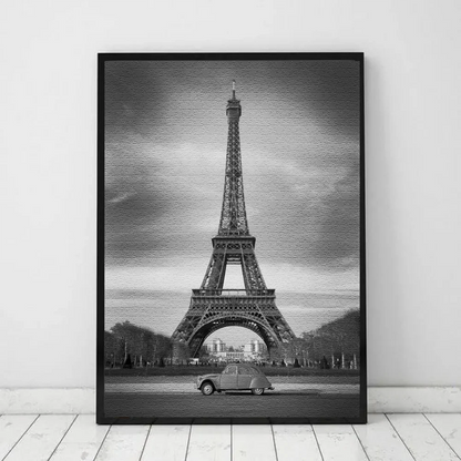 Black White Retro Paris London Anime Posters Sticky HD Quality Wall Art Retro Posters for Home Kawaii Room Decor