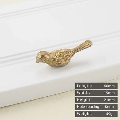 Minimalist solid brass cabinet pulls & handles
