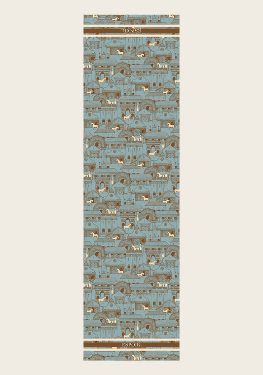 Horse Town Symphony Rectangular Scarf