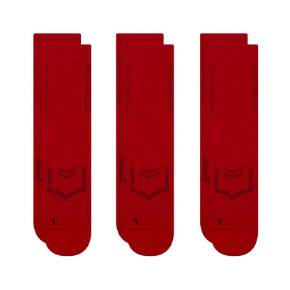 SHEATH Active Lifestyle Crew Socks 3 Pack