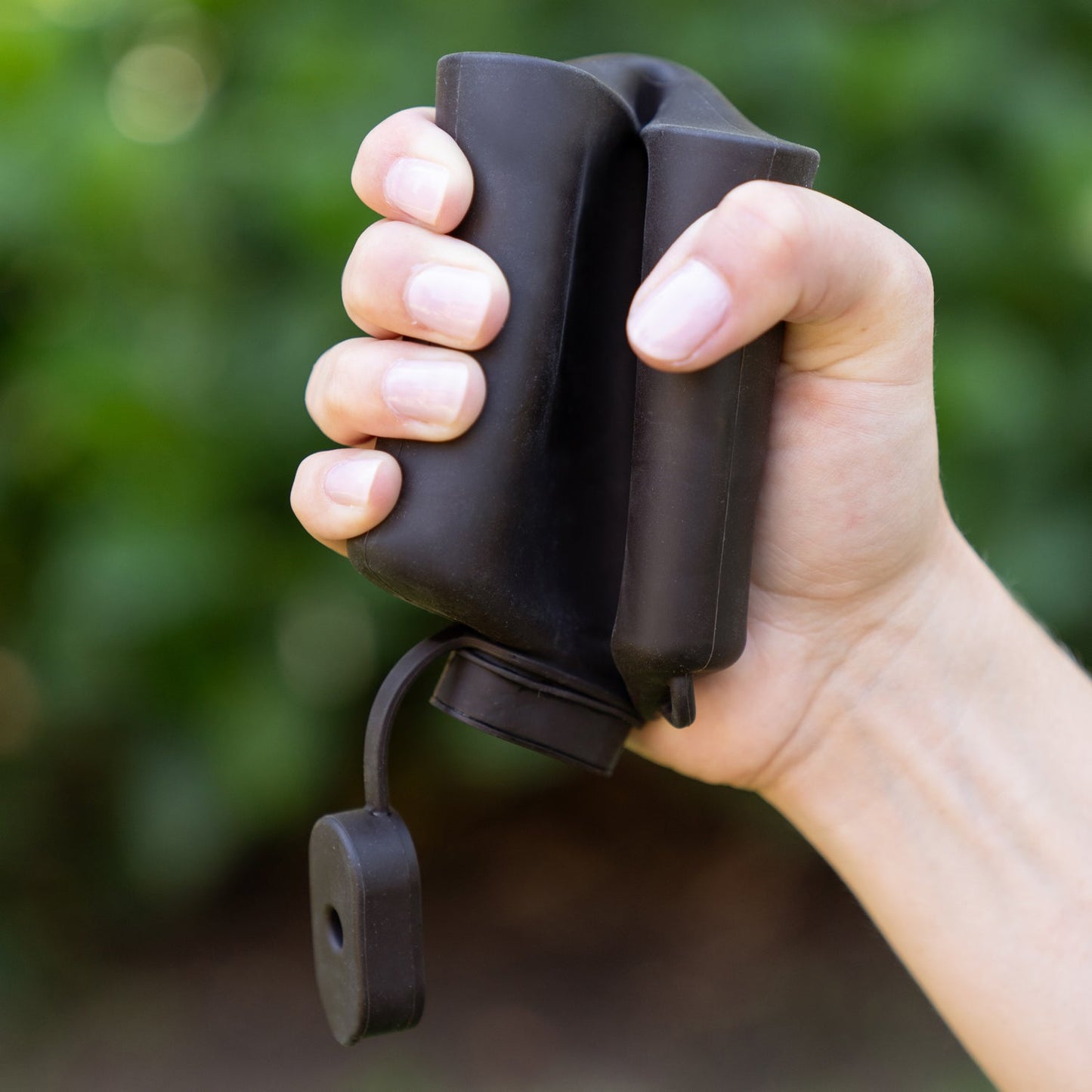 Signature Silicone Hip Flask 8Floz - Black
