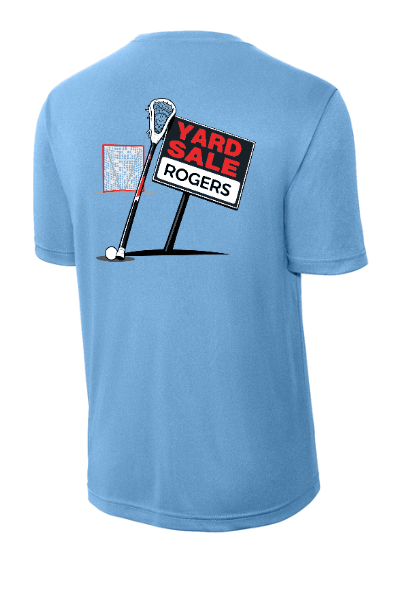 Lacrosse Yard Sale Moisture Wicking Youth Tee - SUYST350YRD