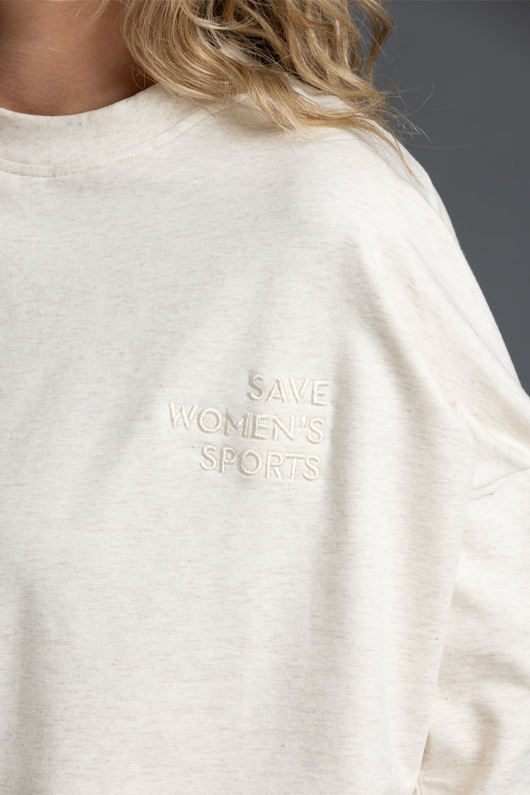 Carefree Cropped Crew Neck