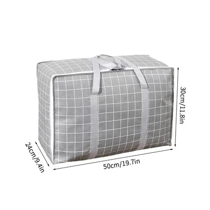 Foldable Clothes Storage Bag Visual Quilt Organize Cases Waterproof Large Capacity Clothing Pack Bag Pillow Down Coat Organize