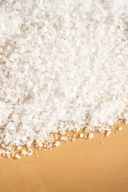 Natural Spring Salt Crystals & Organic Pepper - Glass Mill