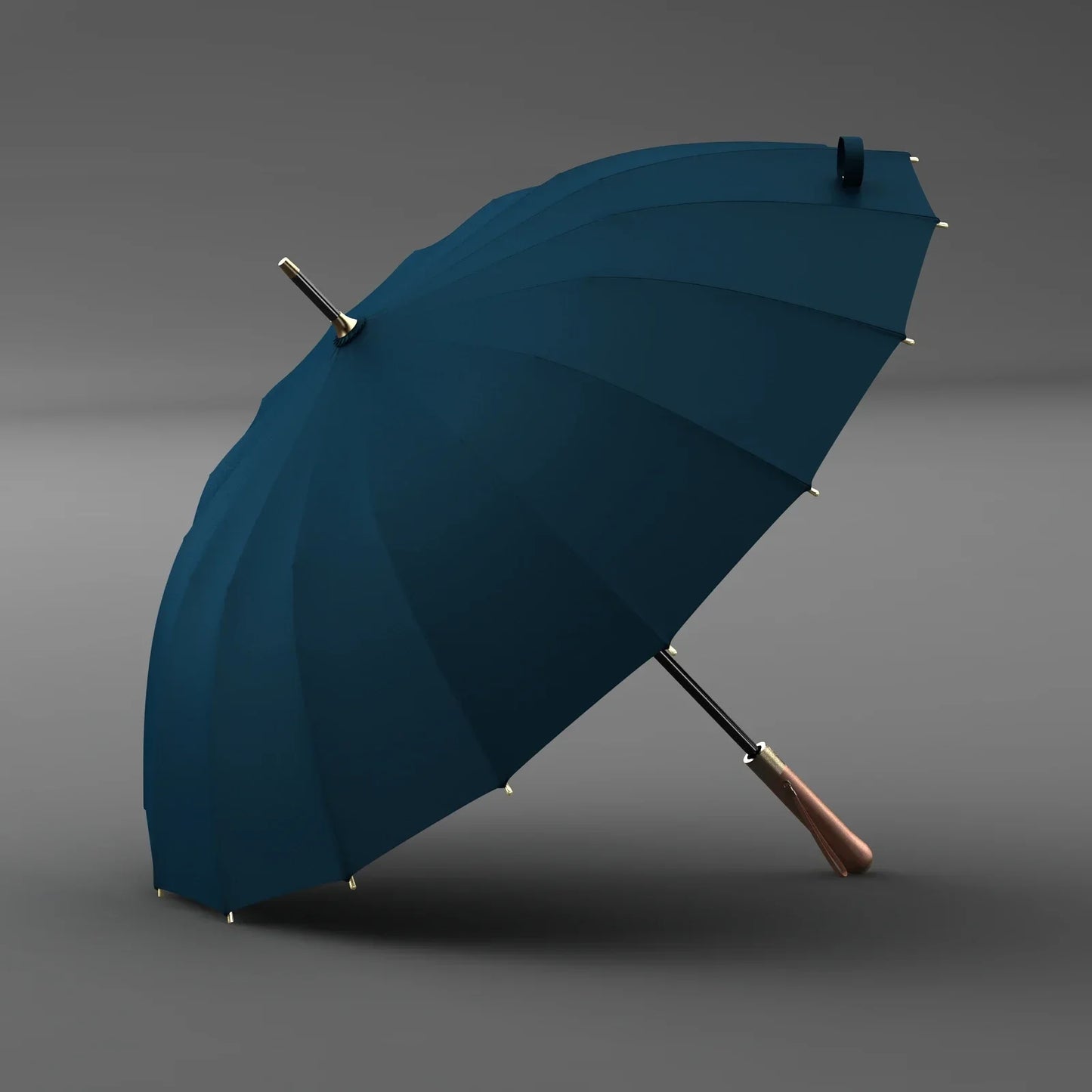 Luxury 16K Long Umbrella Men Windproof Wooden Automatic Umbrella Rain Women Strong Big Olycat Umbrella Sun Golf Parasol Outdoor