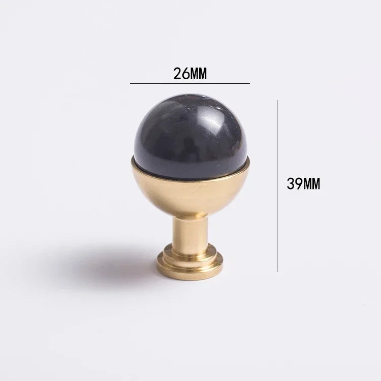 Nordic Marble Cabinet Drawer Pulls and Knobs