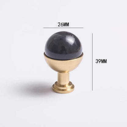 Nordic Marble Cabinet Drawer Pulls and Knobs