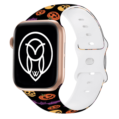 Spooky Silicone Band