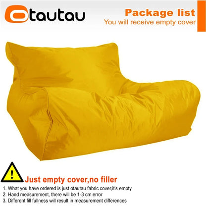 OTAUTAU Swimming Pool Floating Bean Bag Pouf Lounger Cover No Filler Waterproof Sofa Bed Sac Chaise Lounge Recliner Puff SF019