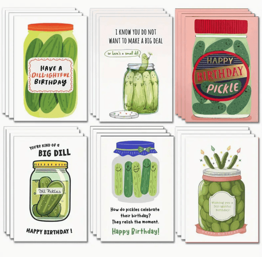 Custom Pickle Birthday Card for Personalized Greetings