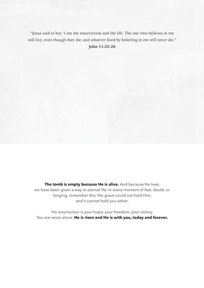 'The Empty Tomb' Easter Greeting Card