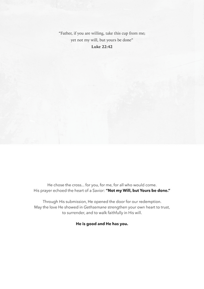 'Gethsemane' Easter Greeting Card