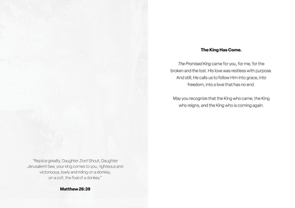 The Promised King  Easter Greeting Card