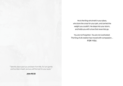 'Compassion of a King' Easter Greeting Card