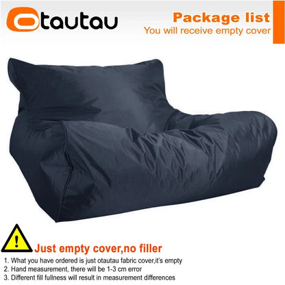 OTAUTAU Swimming Pool Floating Bean Bag Pouf Lounger Cover No Filler Waterproof Sofa Bed Sac Chaise Lounge Recliner Puff SF019