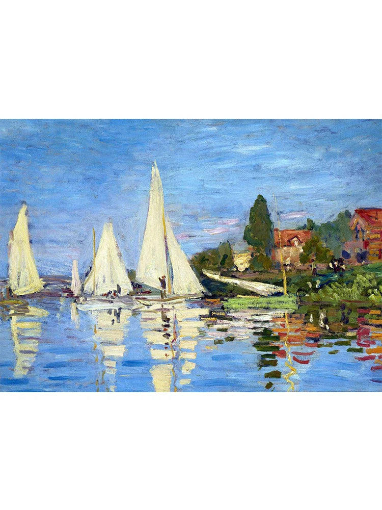 Abstract Claude Monet Garden Nature Landscape Wall Art Canvas Painting Famous Waterlily Poster For Modern Living Room Home Decor