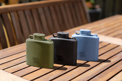 Signature Silicone Hip Flask 8Floz - Midnight Pine